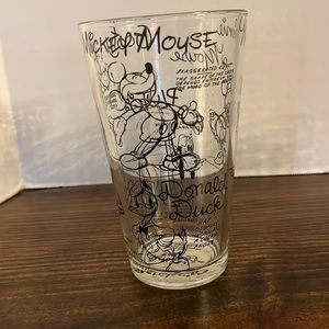 Set of three Disney sketchbook Glasses